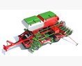 Trailed Planter Seeder 3Dモデル side view