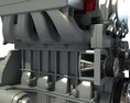 4 Cylinder Engine 3D-Modell