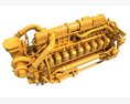 2017 Heavy Duty Engine Modello 3D