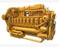 2017 Heavy Duty Engine 3D-Modell