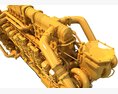 2017 Heavy Duty Engine Modelo 3D