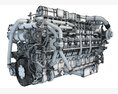2017 Heavy Duty Engine 3D模型