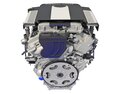 Animated V6 Engine 3D 모델 
