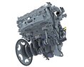 Animated V6 Engine Modello 3D
