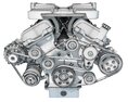 Animated V12 Engine 3d model