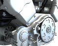 Audi S8 TFSI V8 Engine 3D-Modell