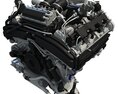 Audi S8 TFSI V8 Engine 3D模型