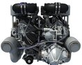 Bugatti Veyron W16 Engine 3Dモデル