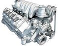 Car Engine 3D模型