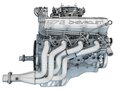Chevrolet ZZ 572-720R Big Block Deluxe Crate Engine Modelo 3D
