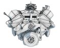 Chevrolet ZZ 572-720R Big Block Deluxe Crate Engine 3D модель