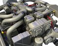 Continental IO-550 Aircraft Engine 3Dモデル