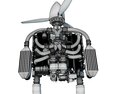 Continental IO-550 Aircraft Engine 3D-Modell