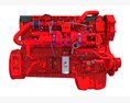 Cummins X15 Truck Engine 3D模型