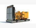 Detailed Gas Generator Engine 3D модель