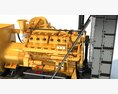 Detailed Gas Generator Engine 3D 모델 