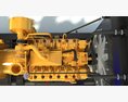 Detailed Gas Generator Engine 3D-Modell