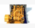 Detailed Gas Generator Engine 3D-Modell