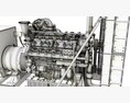 Detailed Gas Generator Engine 3D模型