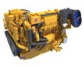 Detailed Marine Propulsion Engine Modèle 3d