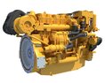 Detailed Marine Propulsion Engine 3D模型