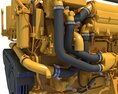 Detailed Marine Propulsion Engine Modello 3D