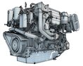 Detailed Marine Propulsion Engine Modèle 3d