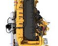 Detailed Truck Engine Modelo 3D