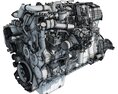 Detailed Truck Engine Modello 3D