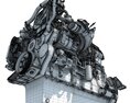 Detailed Truck Engine 3D模型