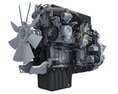 Detroit DD16 Truck Engine Modello 3D