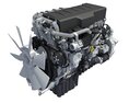 Detroit DD16 Truck Engine Modelo 3D
