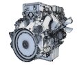 Detroit DD16 Truck Engine 3D模型