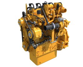 Diesel Engine 3D model