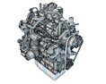 Diesel Engine 3Dモデル