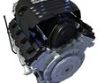 Dodge Ram V8 Engine 3D-Modell