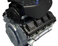 Dodge Ram V8 Engine Modello 3D