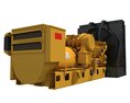 Drilling Power Generator Engine 3d model
