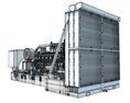 Drilling Power Generator Engine 3D-Modell