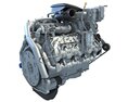 Duramax Diesel V8 Turbo Engine 3d model