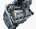 Duramax Diesel V8 Turbo Engine 3Dモデル