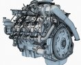 Duramax V8 Engine 3D-Modell