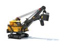 Electric Mining Rope Shovel 3D 모델 