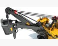 Electric Mining Rope Shovel 3D 모델 