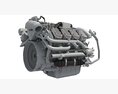 Euro 6 European Diesel Engine For Trucks And Buses 3d model