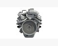 Euro 6 European Diesel Engine For Trucks And Buses 3Dモデル