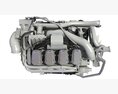 Euro 6 European Diesel Engine For Trucks And Buses 3D 모델 