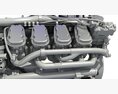 Euro 6 European Diesel Engine For Trucks And Buses Modello 3D