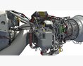 Europrop TP400-D6 Turboprop Engine For Airbus A400M 3D 모델 