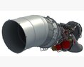 Europrop TP400-D6 Turboprop Engine For Airbus A400M 3d model